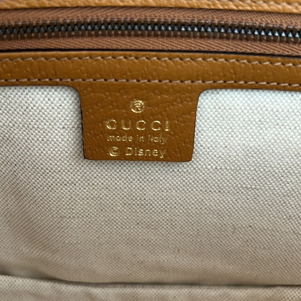 🏰Gucci🏰 x Disney Vintage GG Supreme Monogram Mickey Mouse Shoulder Bag - Picture 13 of 16
